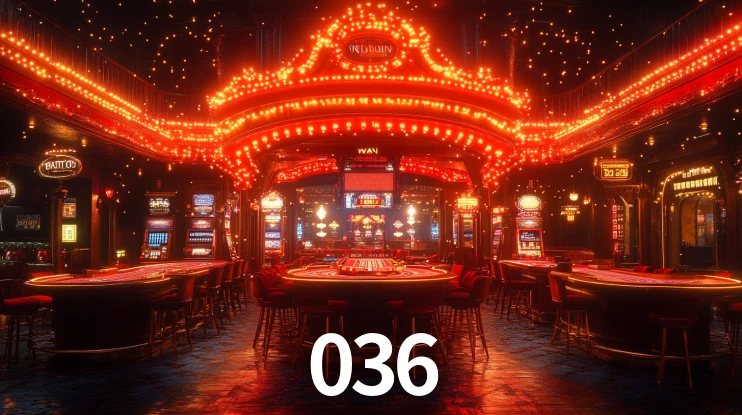 Sinta a adrenalina dos jogos de cassino com 036